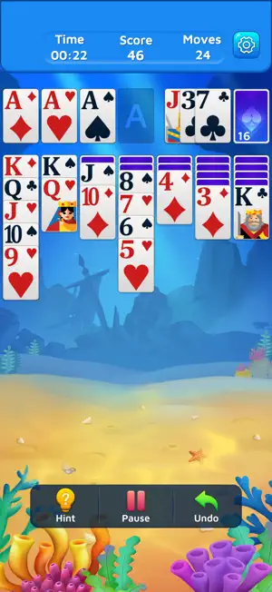 Solitaire Fish Card Games+ screenshot 3