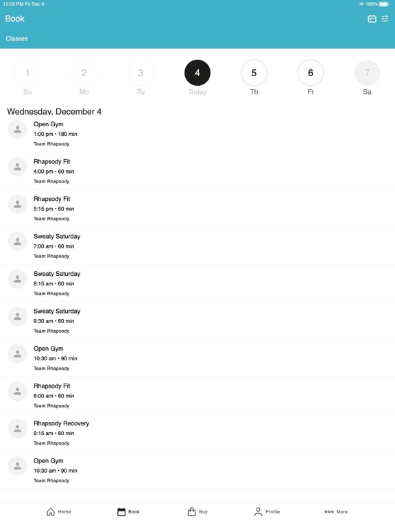 Screenshot #5 pour Rhapsody Fitness