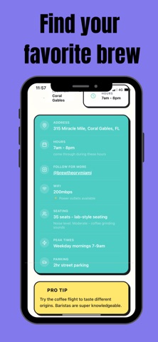 Miami Coffee – Best Cafés screenshot