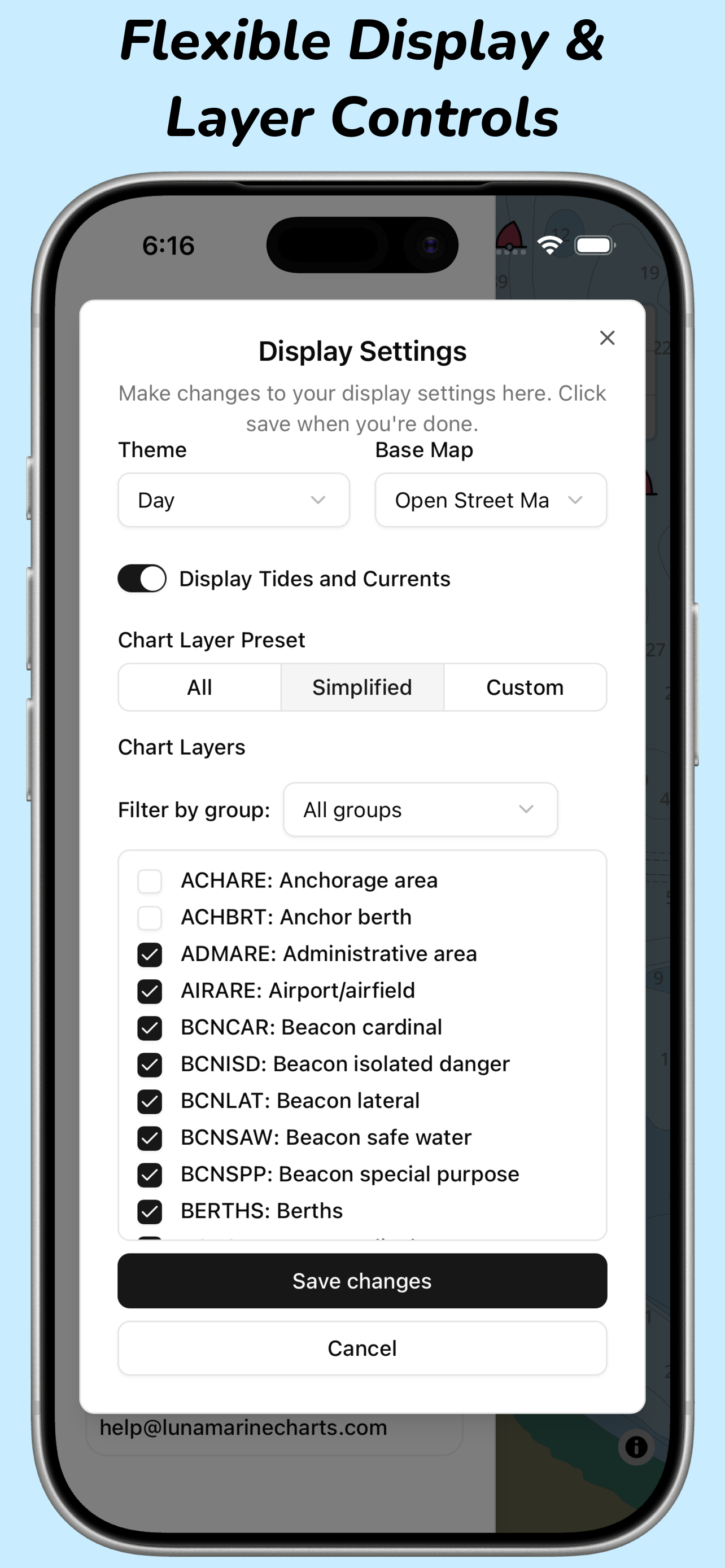 Luna Marine Charts screenshot 6