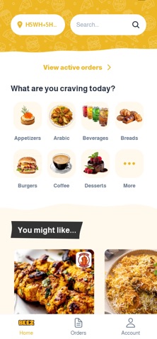 Beez: Food & more Screenshot 1 of 3