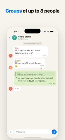 Proxima: Offline Messenger Screenshot 5 of 5