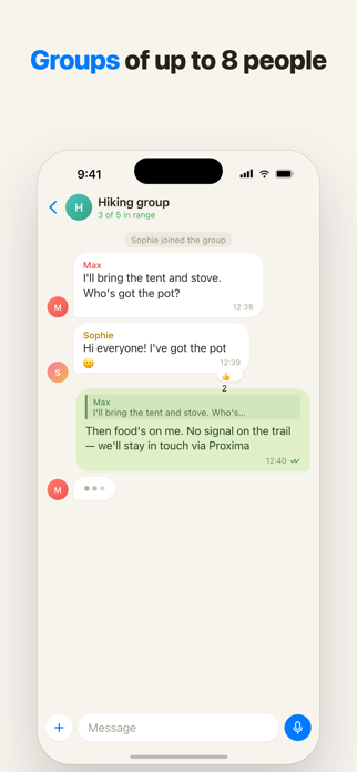 Proxima: Offline Messenger Screenshot 5 of 5