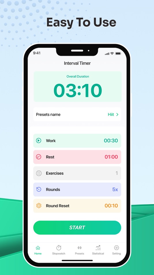Interval timer · Hiit timer - 1.1.3 - (iOS)