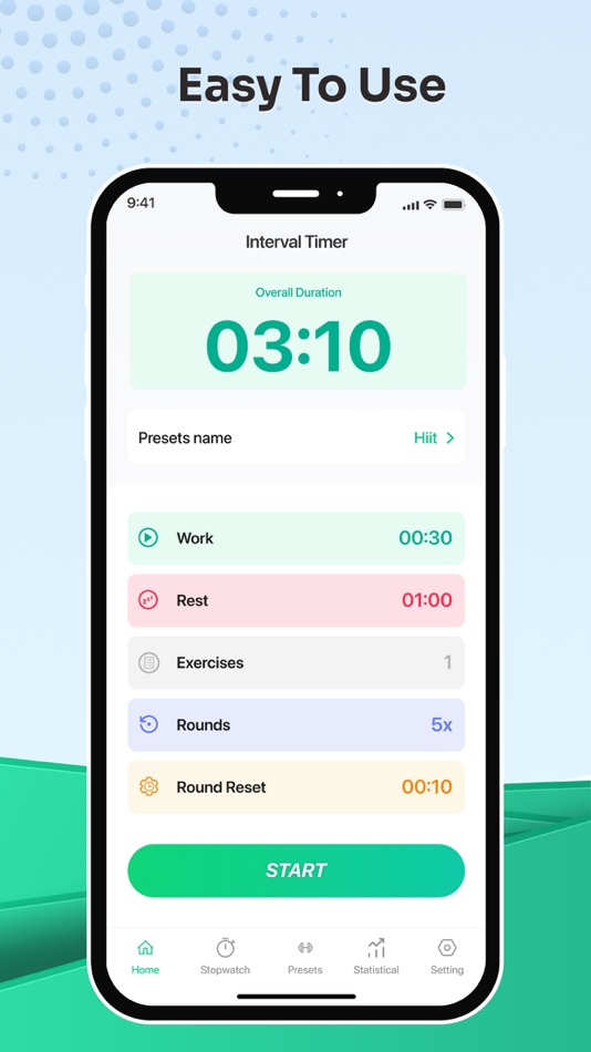 #1. Interval timer · Hiit timer (iOS) 由: UnitVN.,JSC