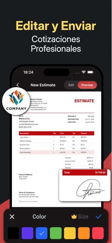 Creador de Cotizaciones screenshot 6 of 6