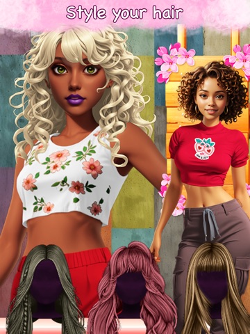 Fashion Pop! Dress up & Makeup iPad screenshot