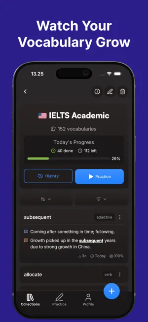 Vonote - Vocabulary Tracker screenshot 2