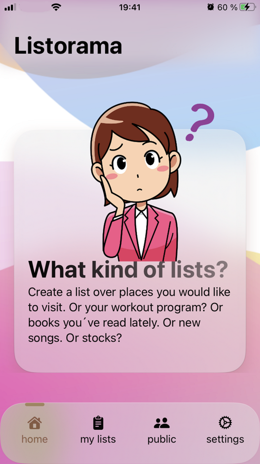#3. Listorama (iOS) 由: REJANE ANDRADE RIISE