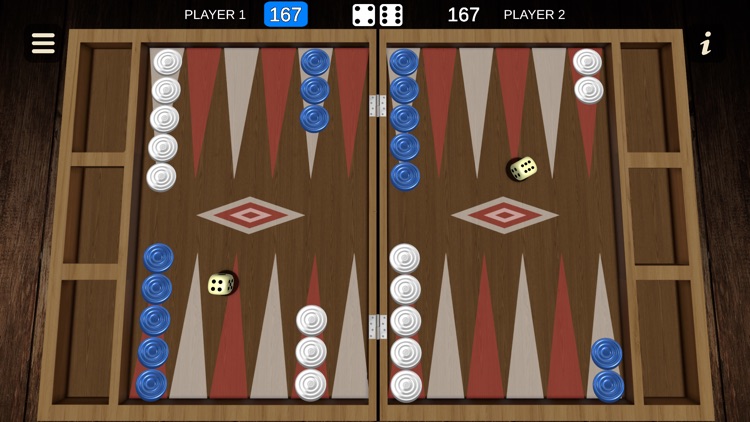 Backgammon - Two player