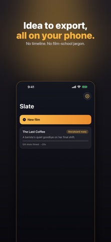 Slate: Film Your Story screenshot