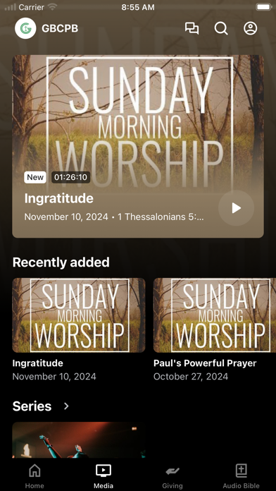 Screenshot 2 of Grace Bible Palm Bay App