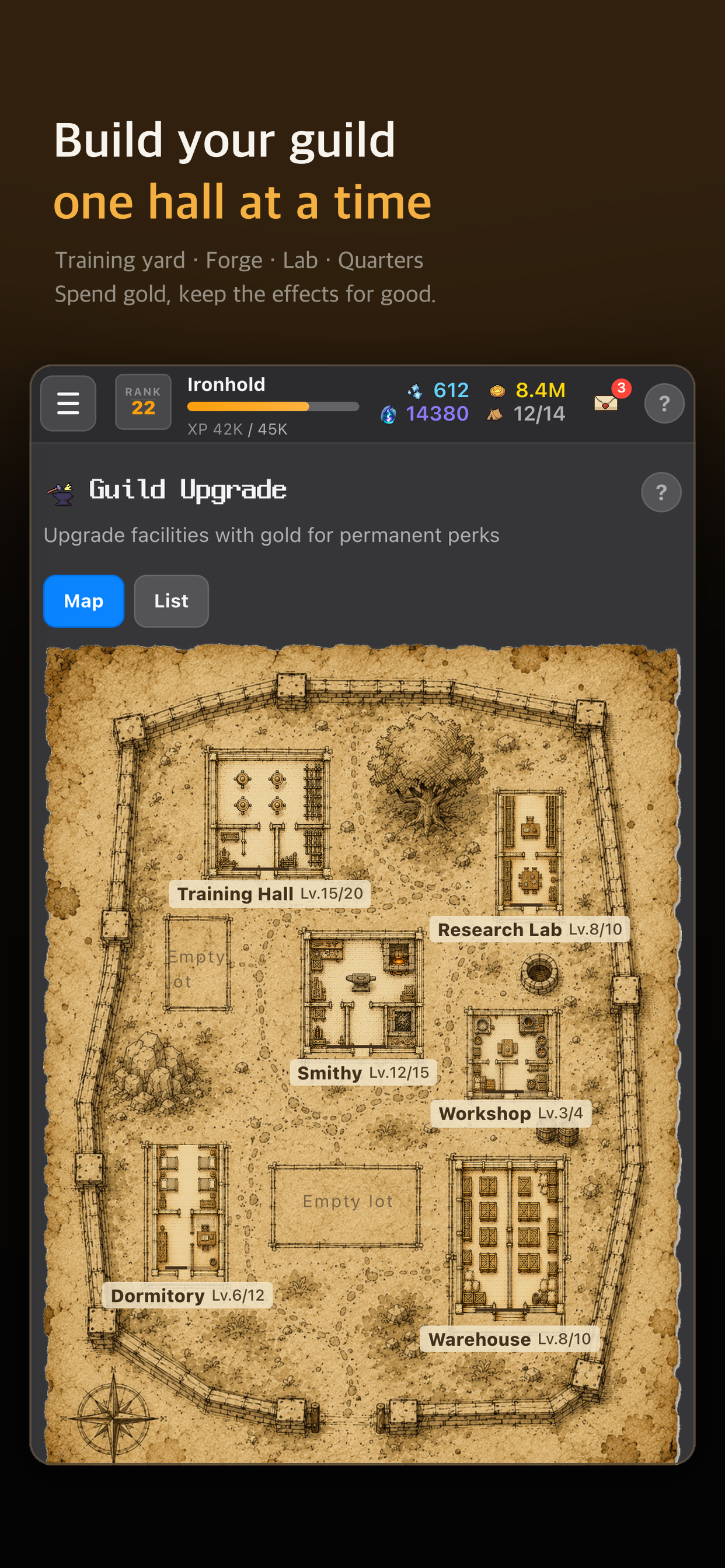 Idle Guild: Dungeon TEXT RPG screenshot 6