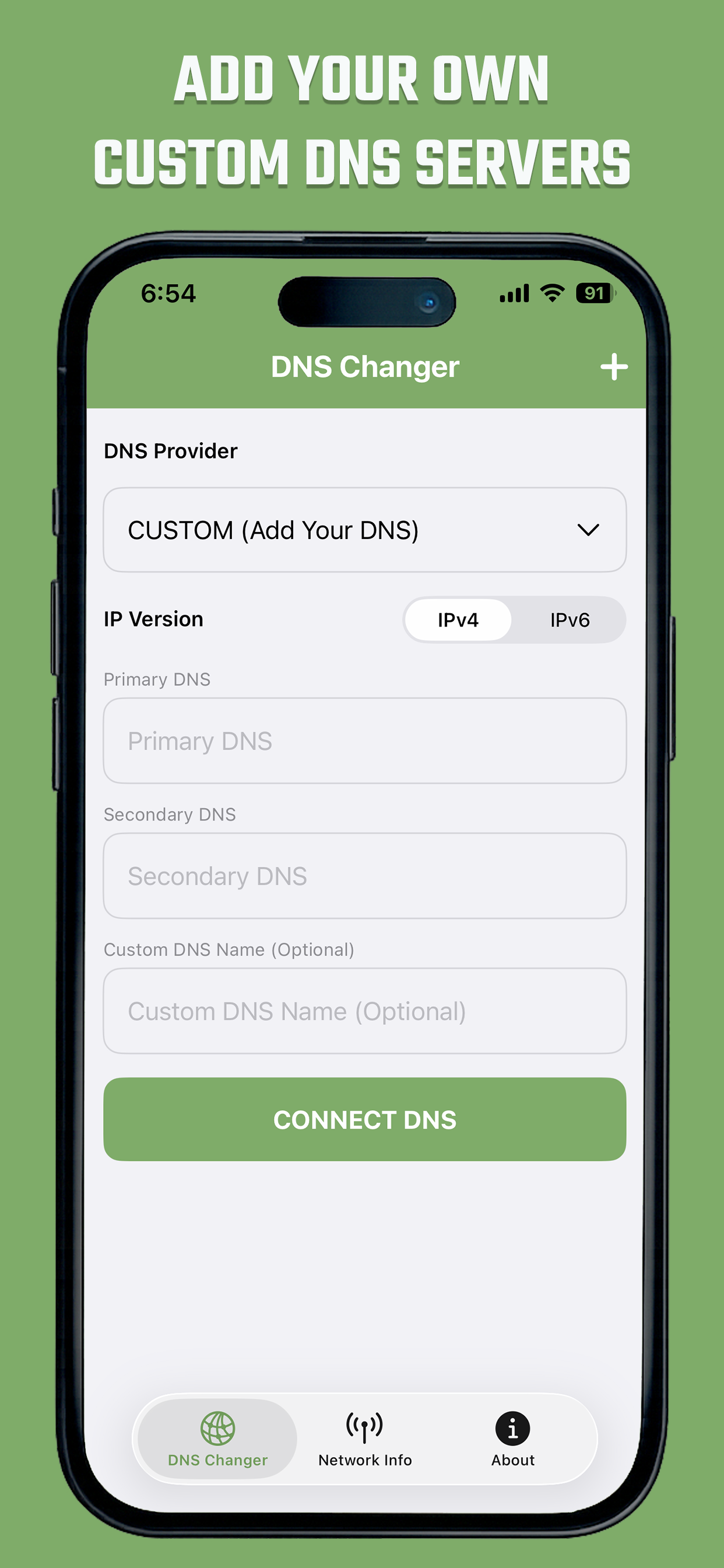 Custom DNS Changer IPV4 & IPV6 screenshot 4