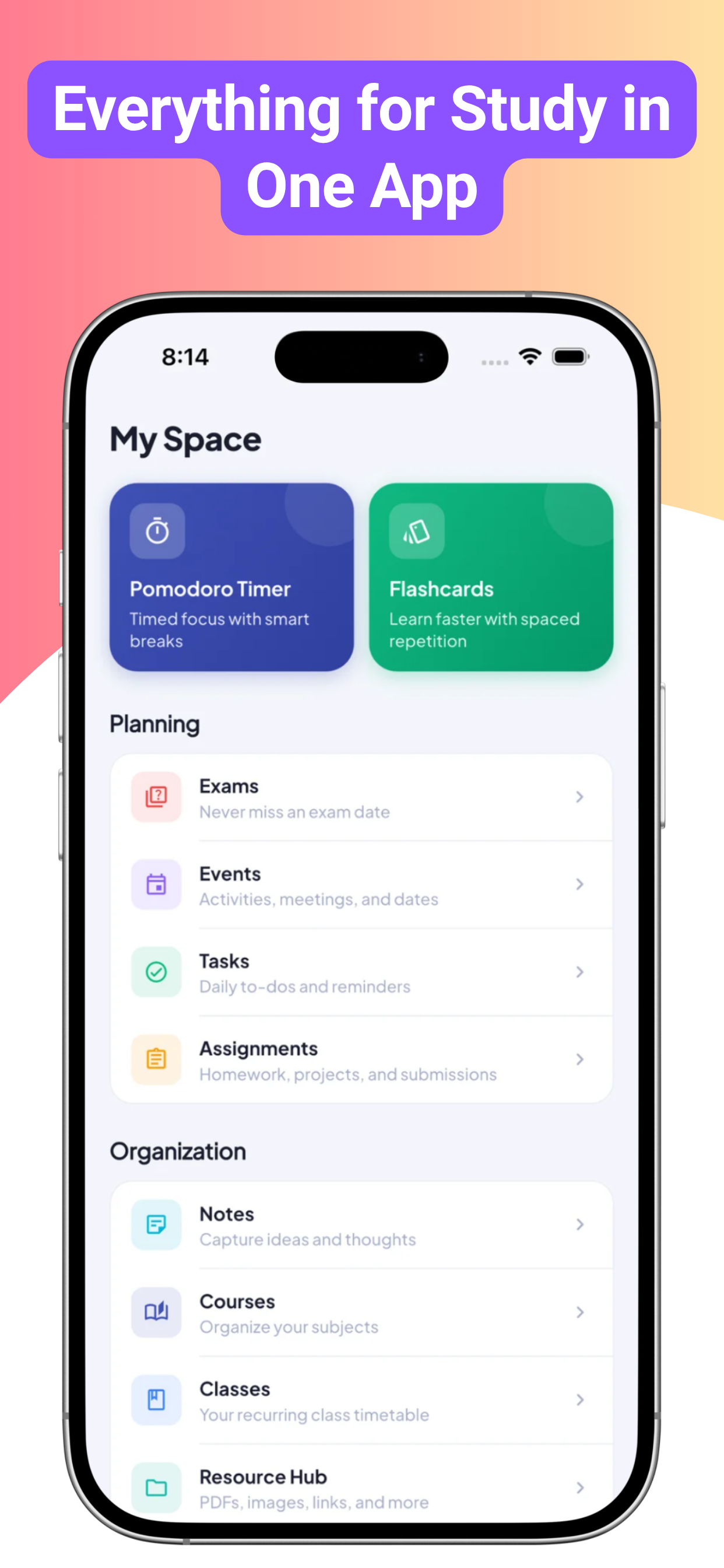 Kuibl - Smart Study Planner screenshot 3