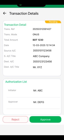 Digital Banking for Corporate screenshot