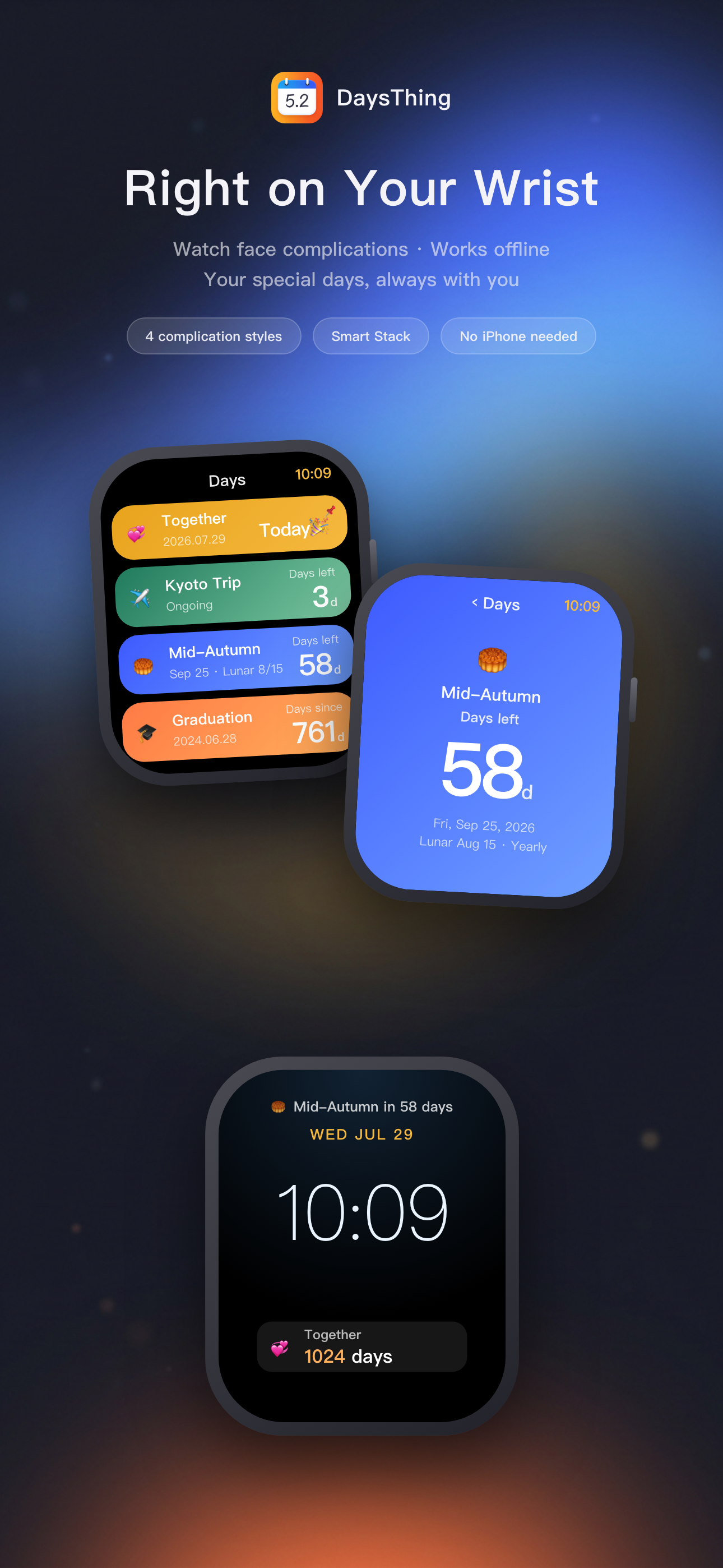 DaysThing - Countdown & Days screenshot 7