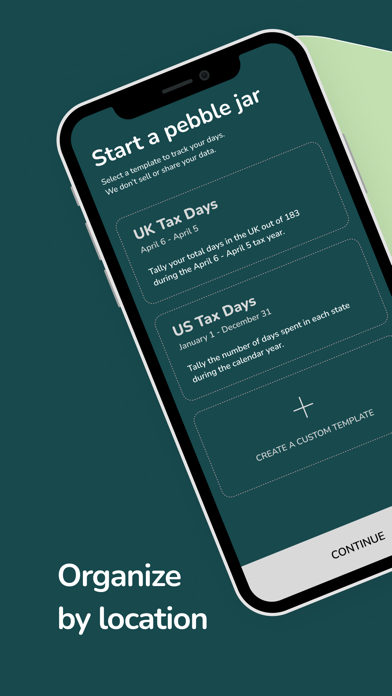 Pebbles: Tax & Visa Tracker Screenshot