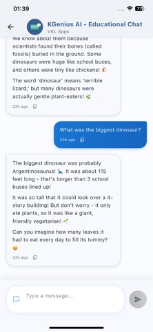 KGenius AI iPhone screenshot