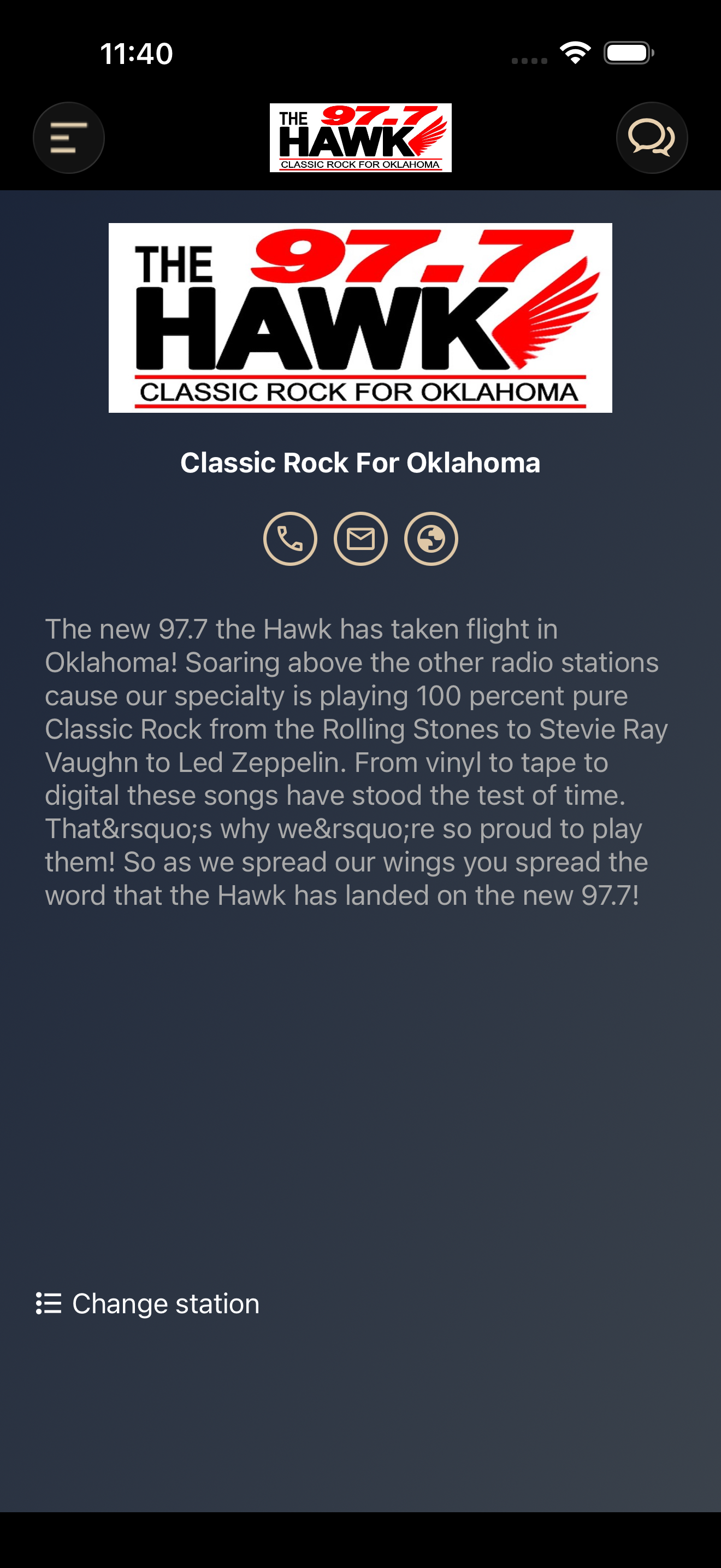 KHRK 97.7 screenshot 6