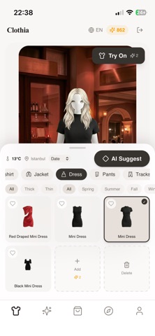 Clothia screenshot