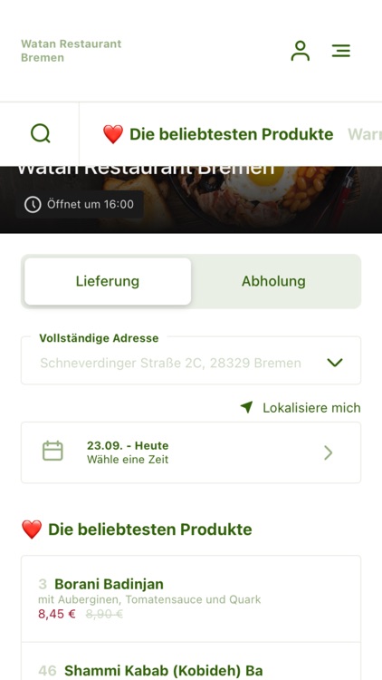 Watan Restaurant Bremen