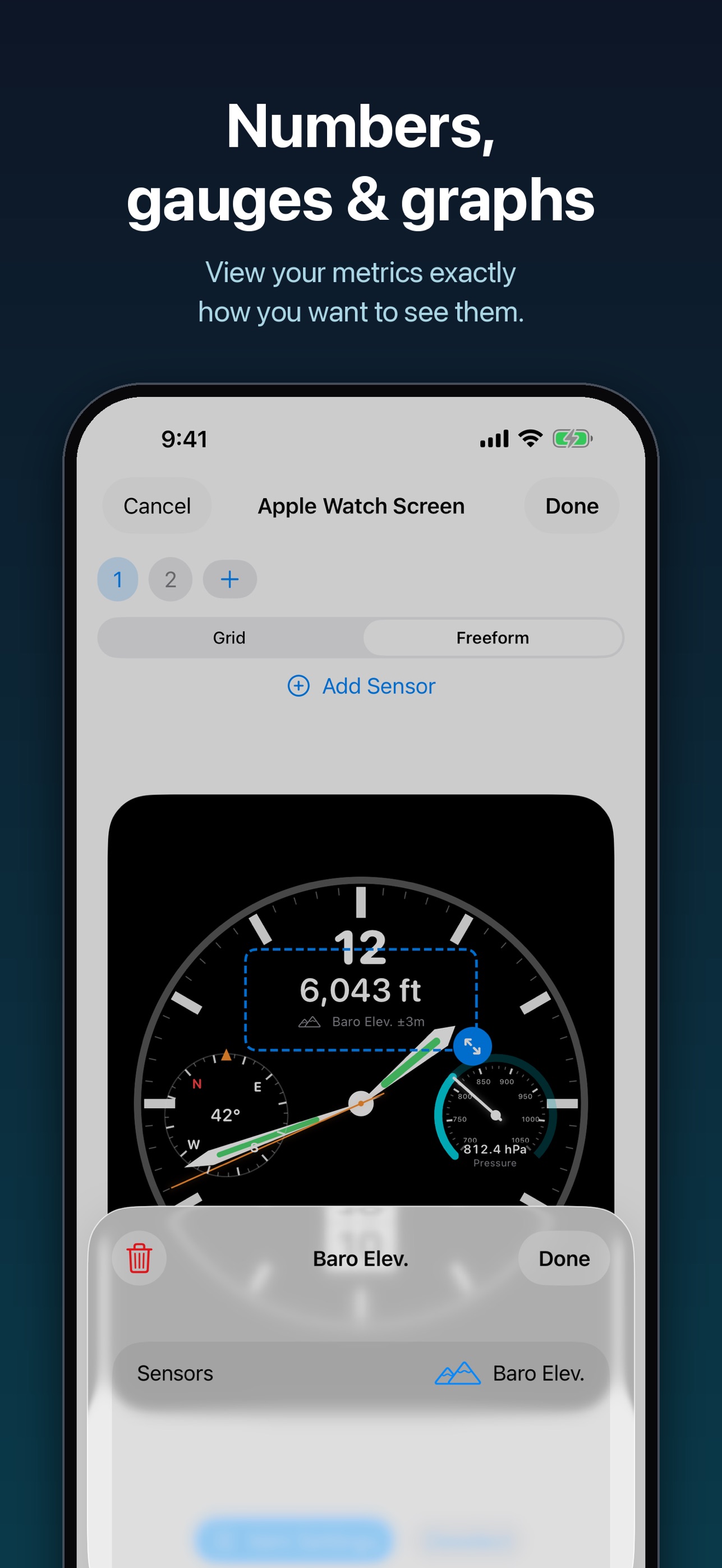 Screenshot 2 of Sensor Canvas