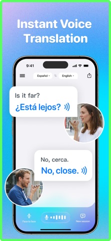 Spiki : Real-Time Translator iPhone screenshot