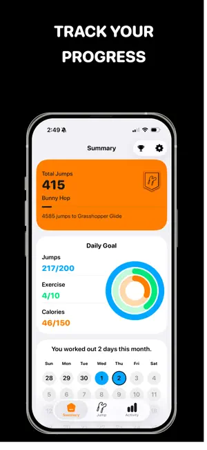 Jump Rope Tracker | Ropefit screenshot 2