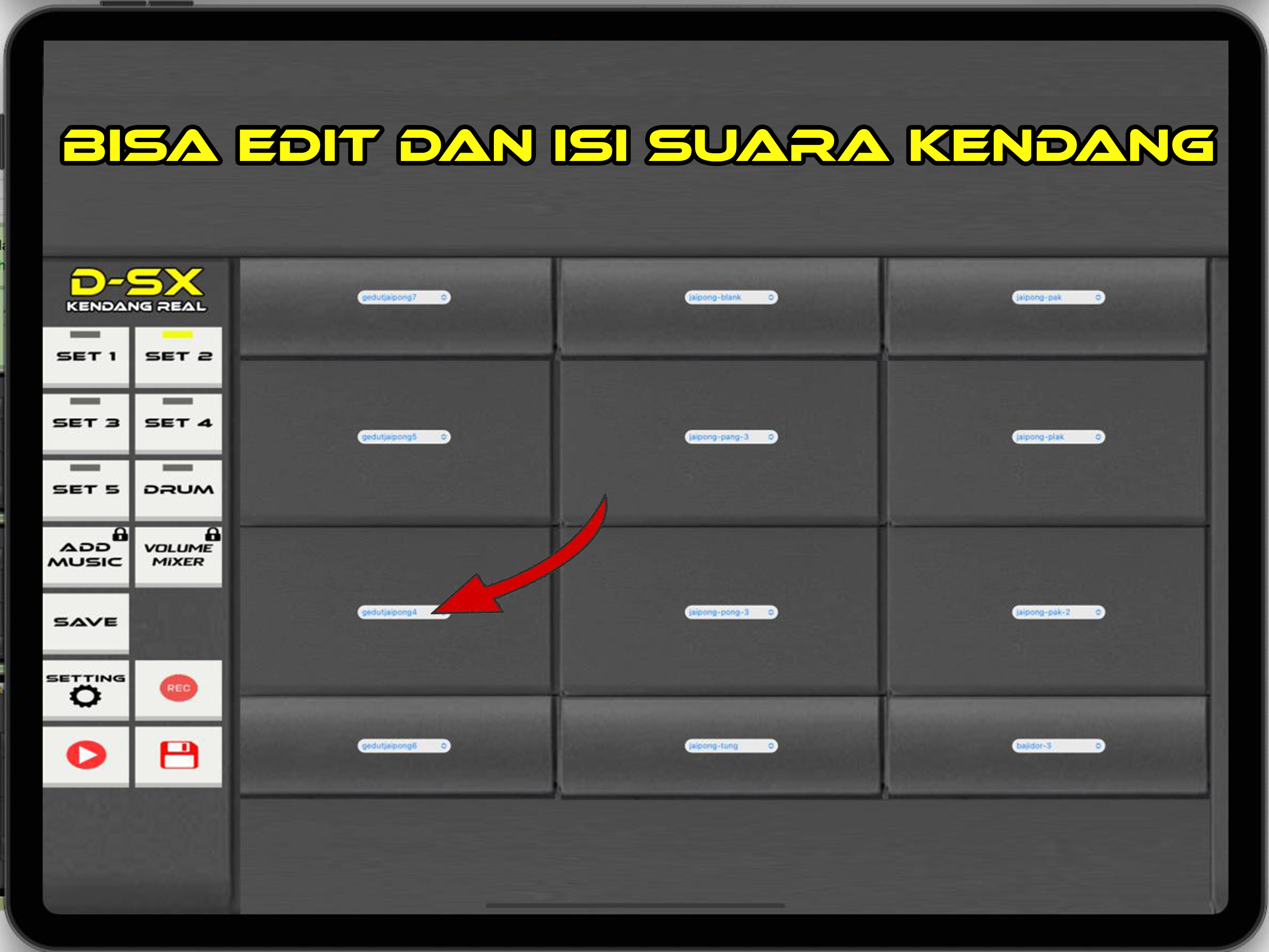 DSX Drum Kendang Real