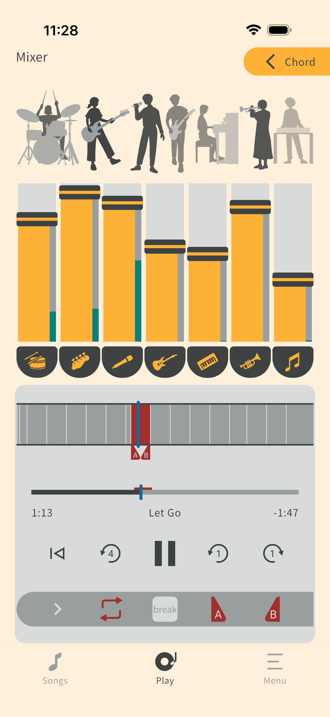 Extrack: Stem Separator,Chord
