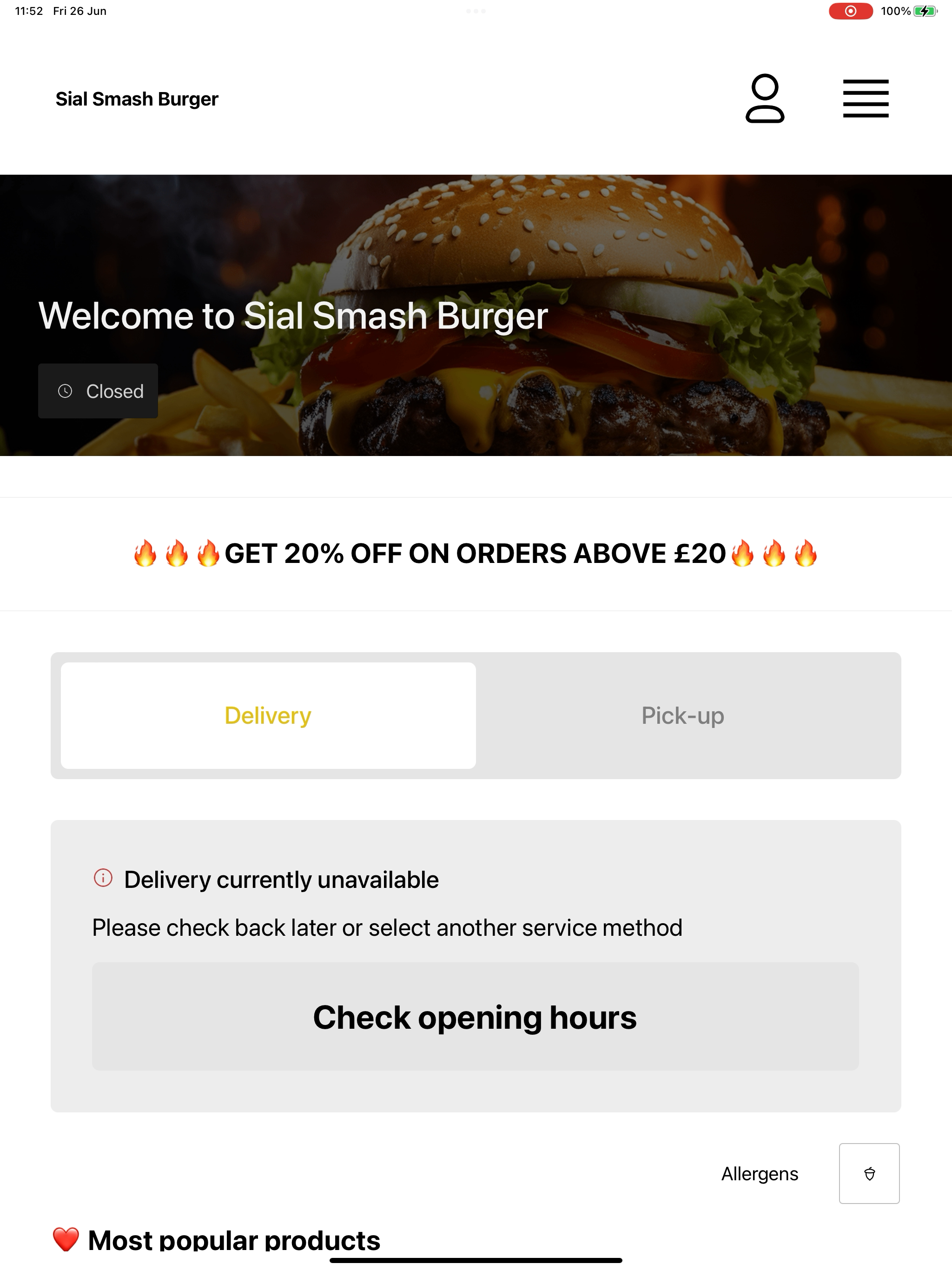 Sial Smash Burger screenshot 9
