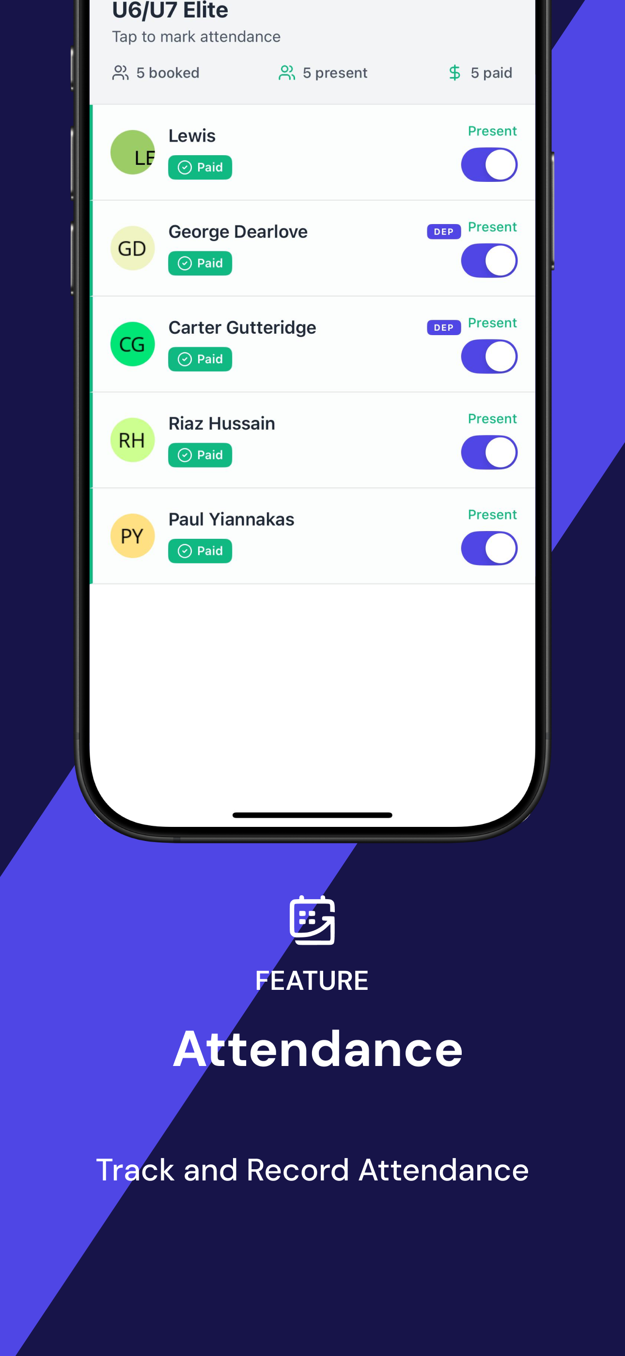 MySession App screenshot 6