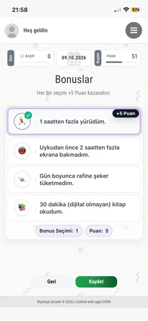 BUP - Biyolojik Ustalık Puanı screenshot 3