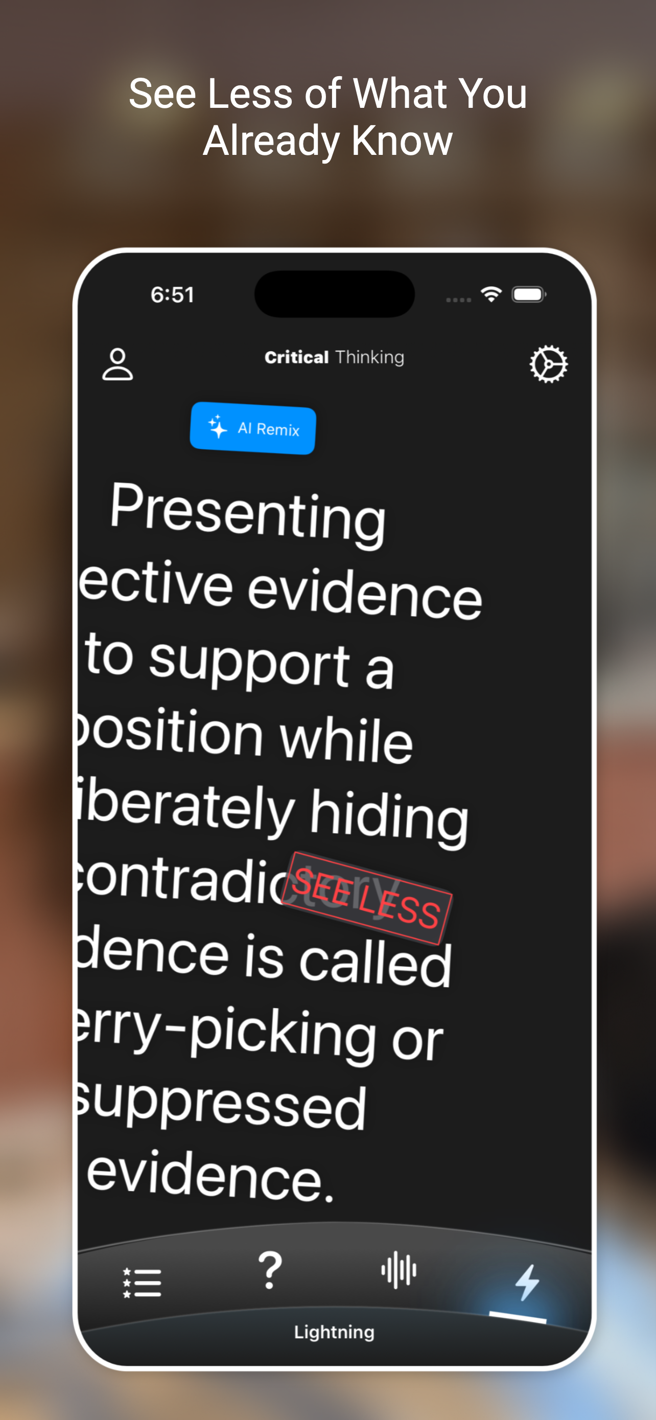 Critical Thinking Concepts screenshot 3