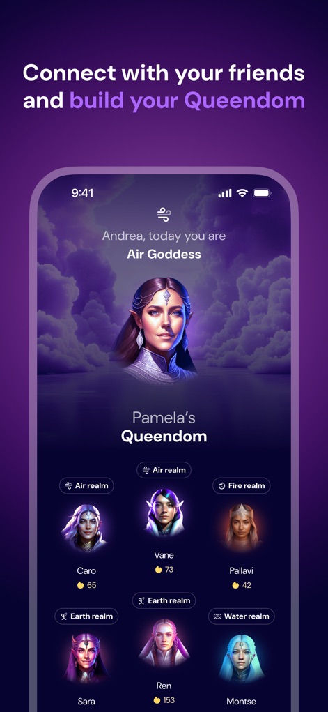 Musa: Period & Pregnancy - Connect with other users in your personalized Queendom and discover fellow Air Goddesses across different realms.