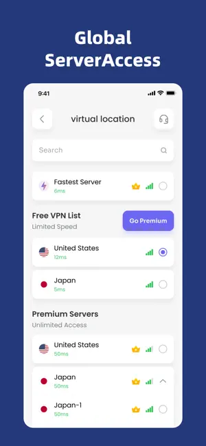BiuBiuVPN: Browser Private VPN screenshot 3