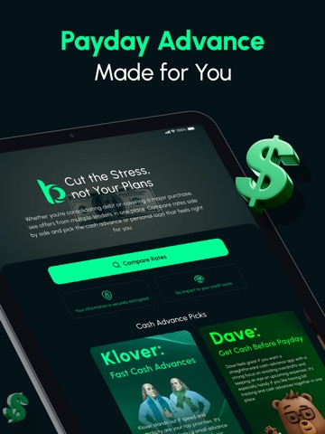 Cash Advance - Payday Brin iPad screenshot