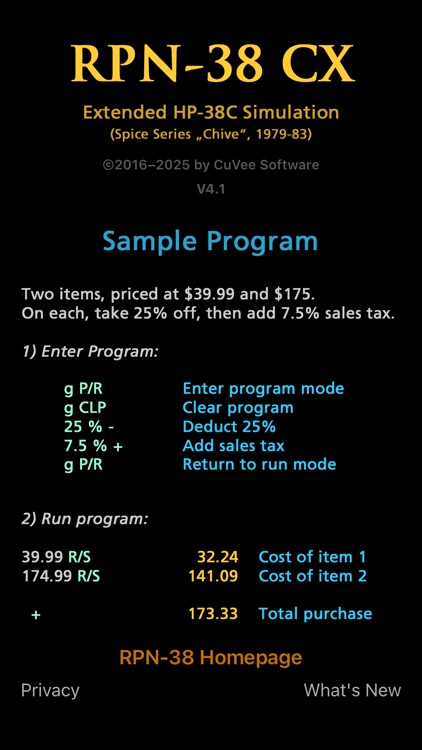 RPN-38 CX screenshot-7