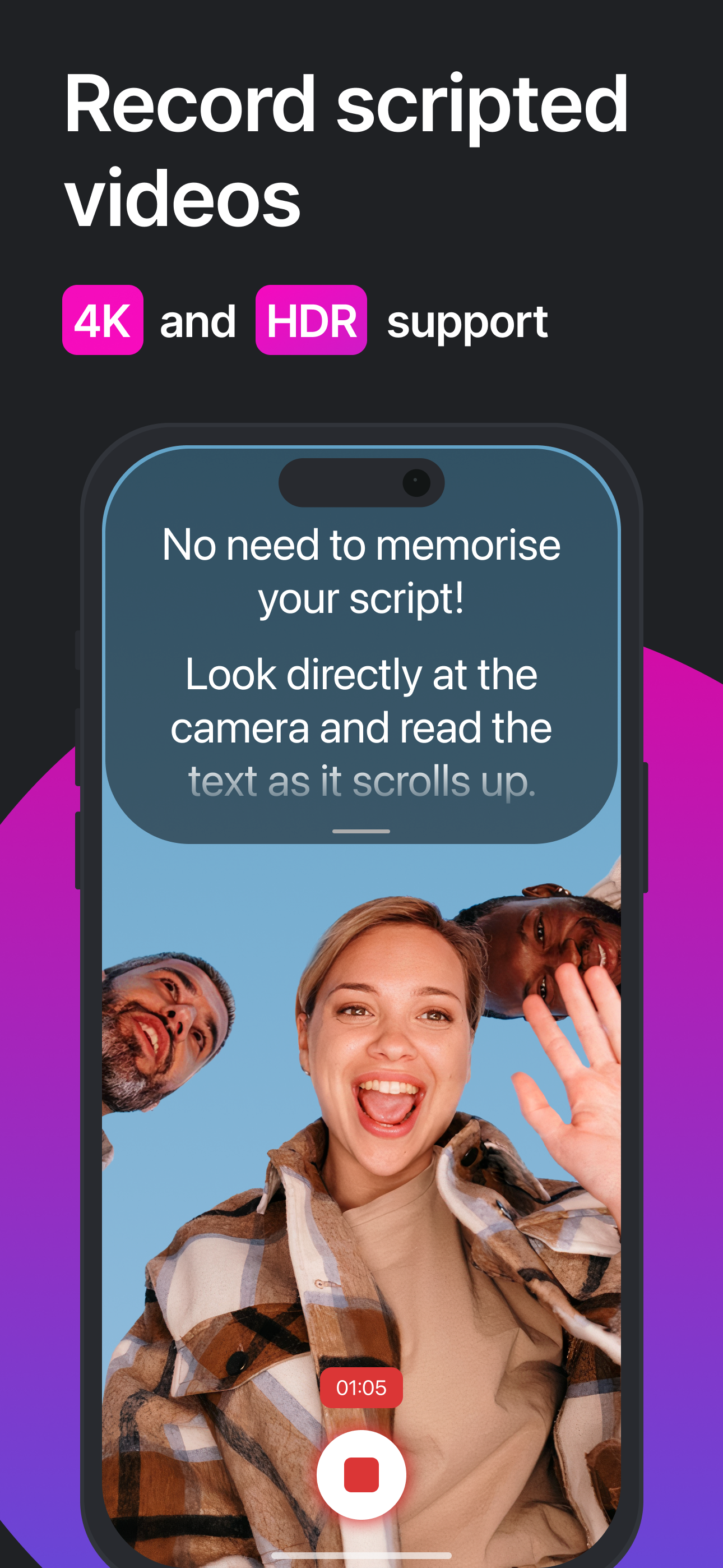 Video Teleprompter - Evelize