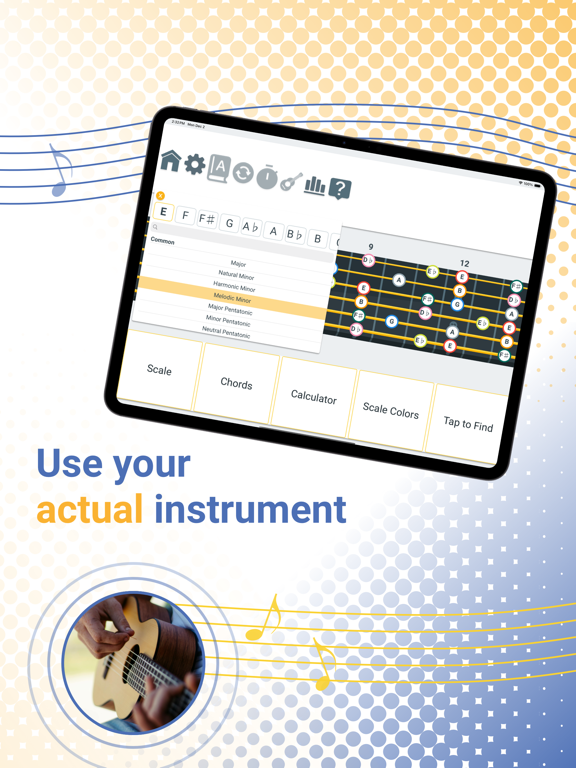 Fretonomy - Learn Fretboard iPad screenshot 5 - Education app