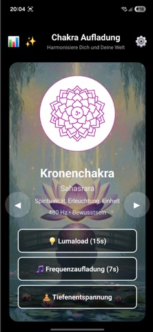 Chakra Aufladung screenshot