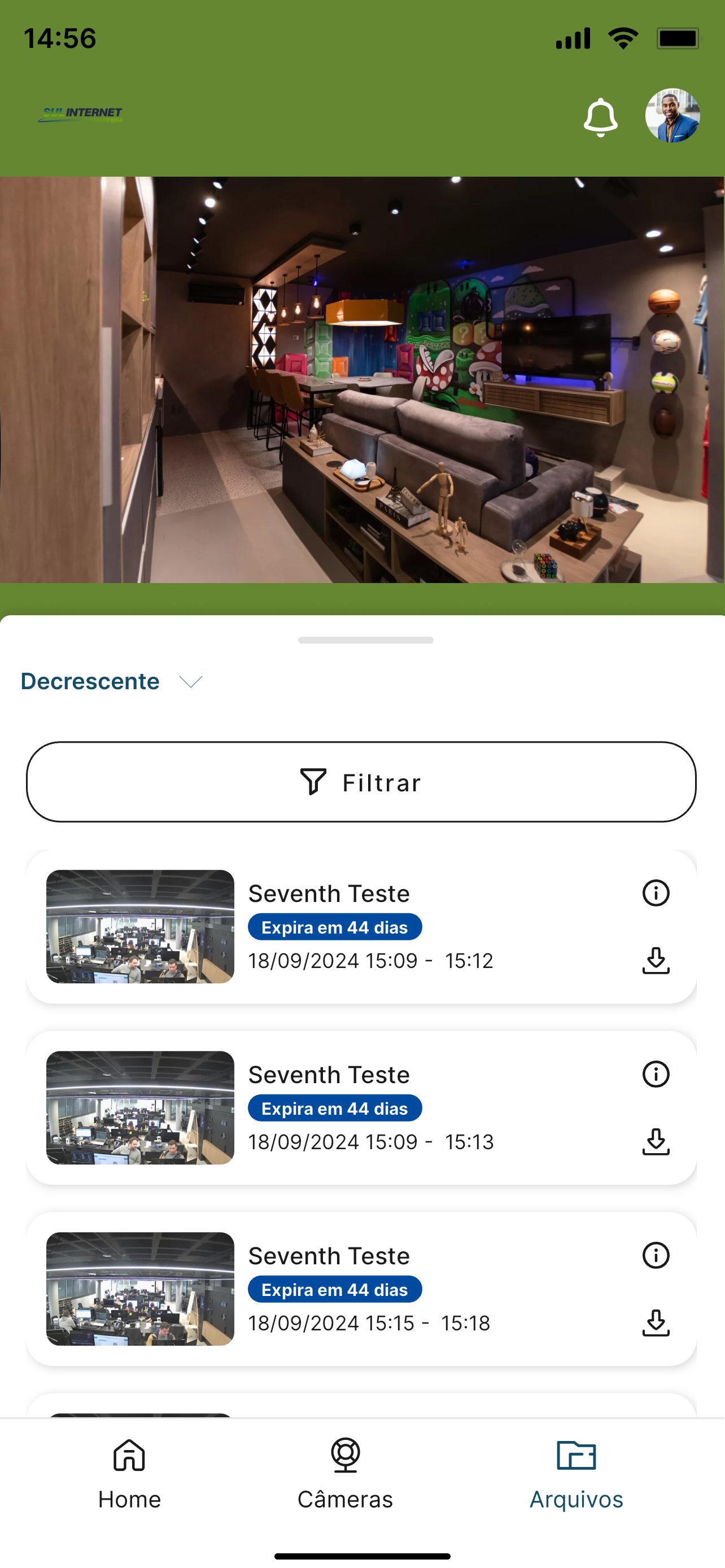 Sul Internet câmeras screenshot 5