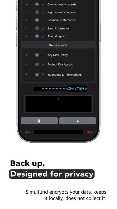 Simulfund * Startup Funding Screenshot