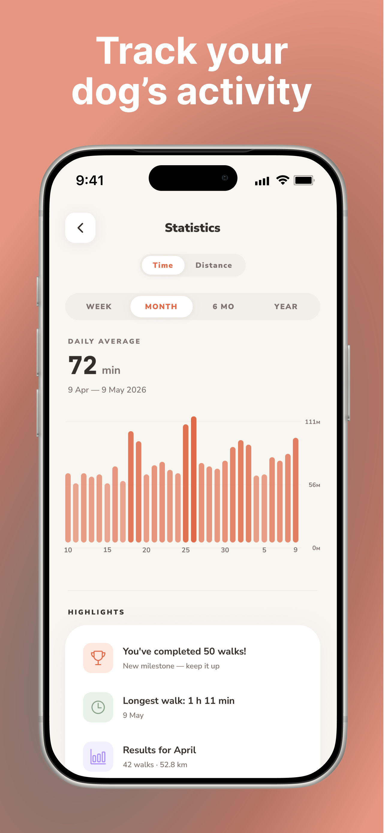 Lapka - Dog Walk Tracker