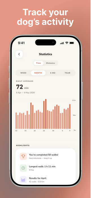 Lapka - Dog Walk Tracker Screenshot 5 of 7