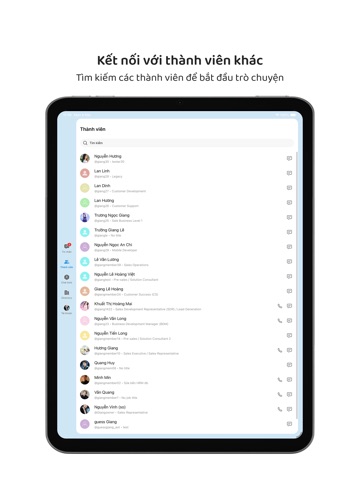 Base Workplace iPad screenshot
