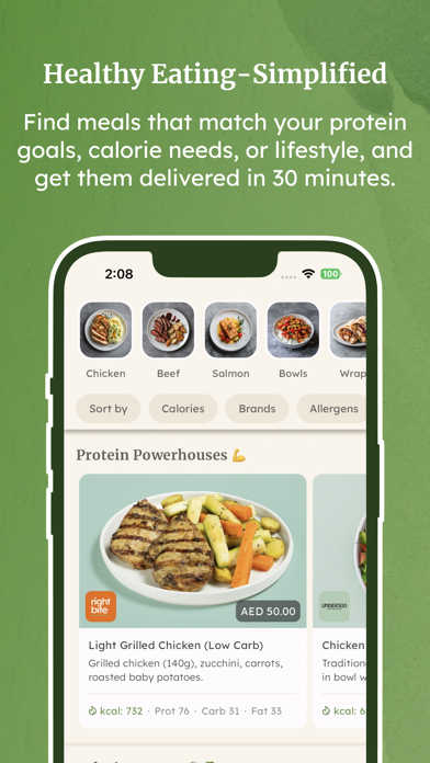 Broc - Healthy Eats, Delivered Screenshot