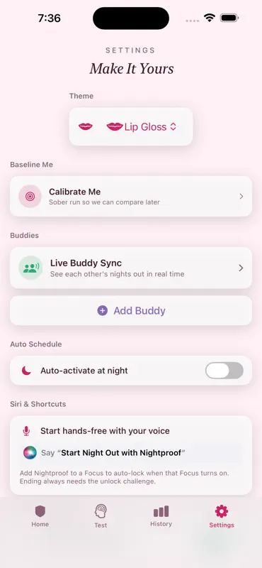 Nightproof: Drunk Mode Blocker screenshot 7 of 8