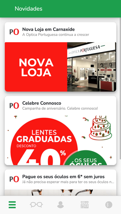 Óptica Portuguesa Carnaxide Screenshot